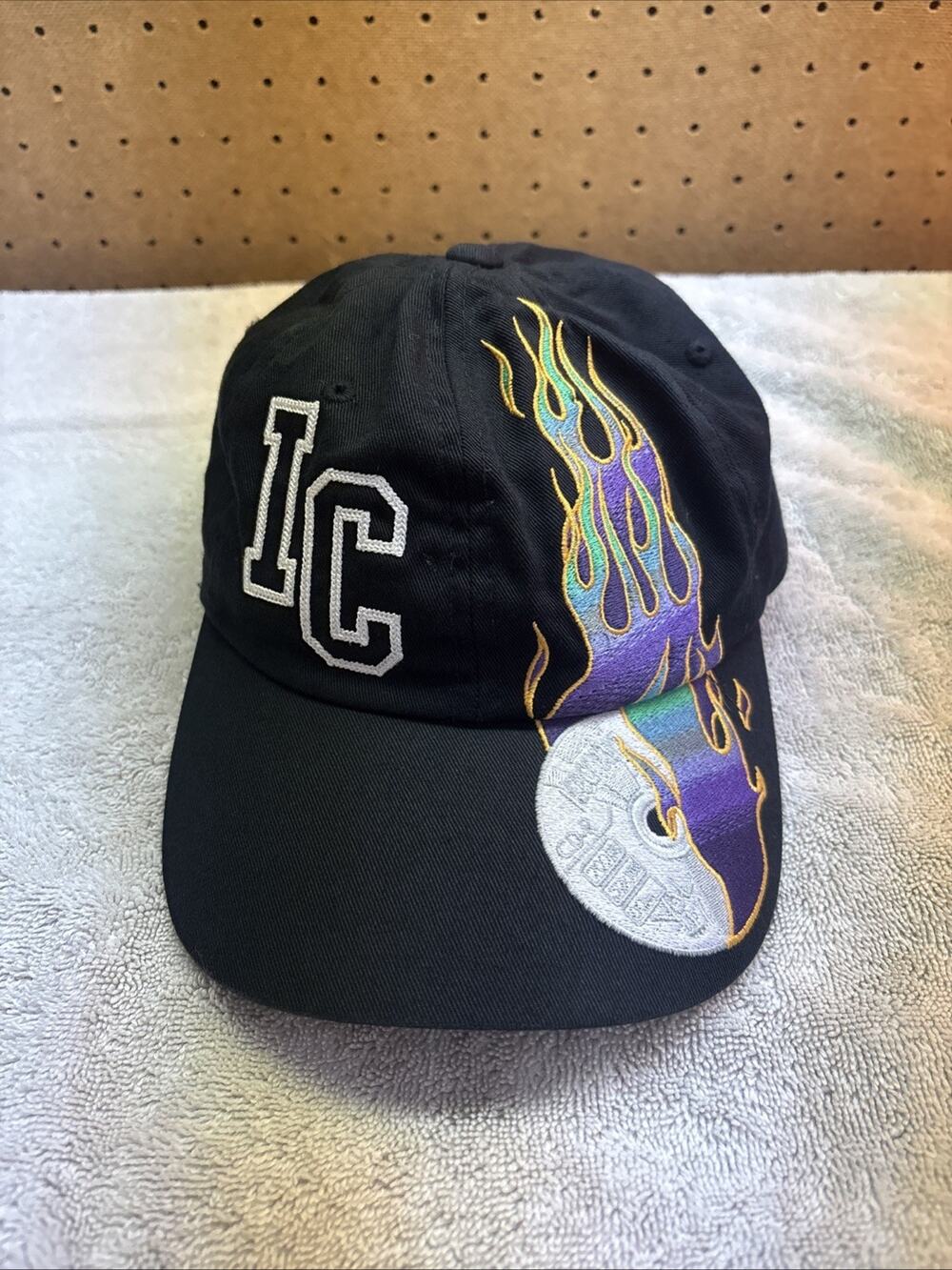 BBC Icecream Black/Gold Adjustable Cotton Baseball Cap